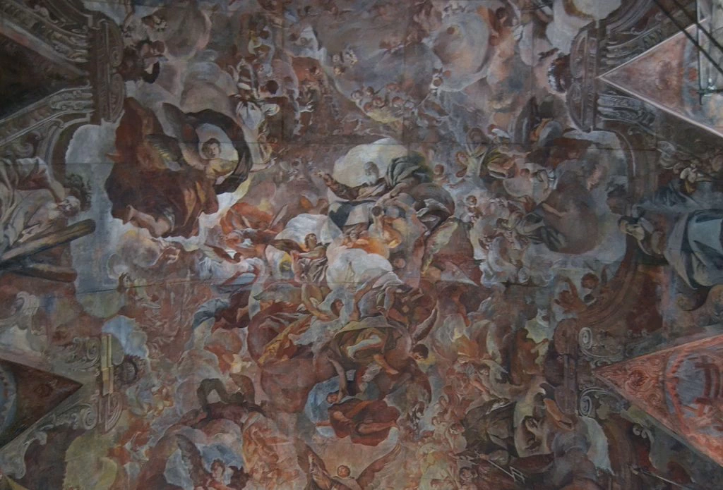 Affreschi della volta de sant Joan del Mercat, Valencia